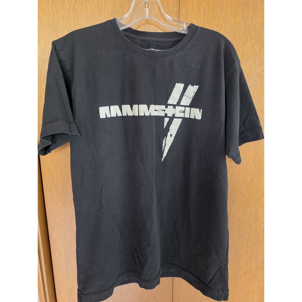Rammstein‎ T Shirt 2012 Tour Black Large Pre-Owned Fast Shipping